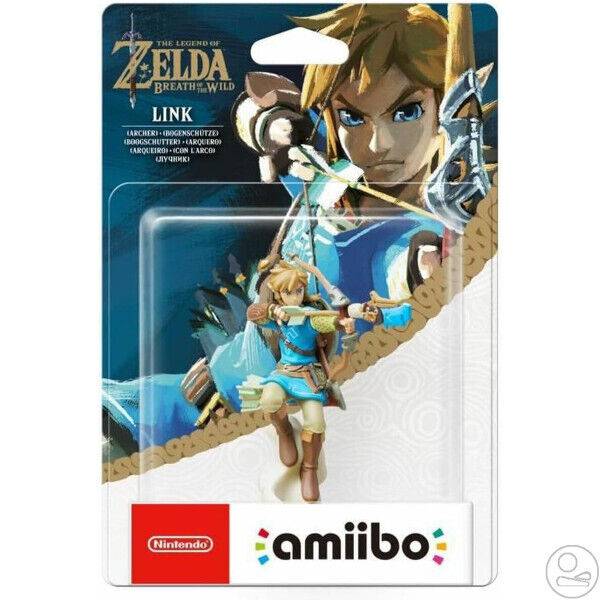 Amiibo The Legend Of Zelda Breath Of The Wild Switch - Link Con L'Arco (Link Archer) Amiibo The Legend Of Zelda Breath Of The Wild Switch - Link Con L'Arco (Link Archer)